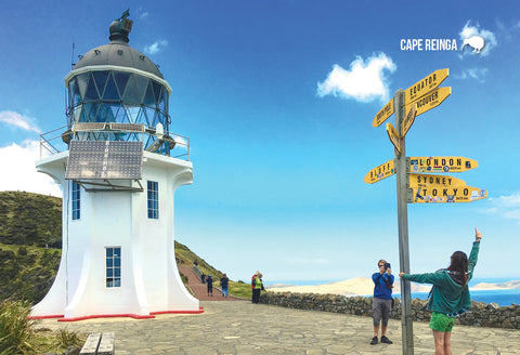 SNO796 - Cape Reinga - Small Postcard - Postcards NZ Ltd