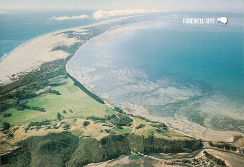 SNE740 - Kaiteriteri Aerial - Small Postcard