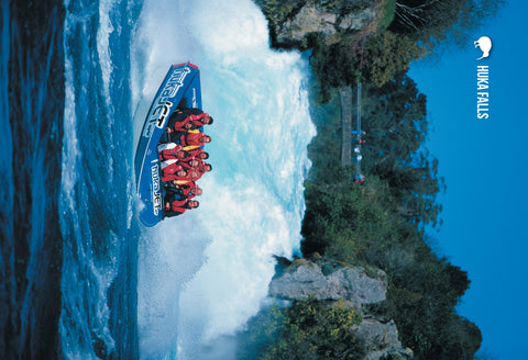 SRO884 - Huka Falls - Small Postcard - Postcards NZ Ltd