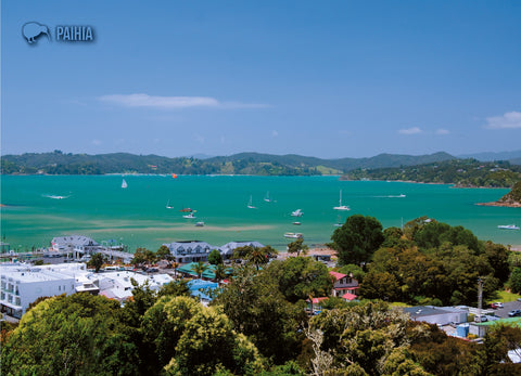 LBI029 - Paihia And Russell - Large Postcard - Postcards NZ Ltd