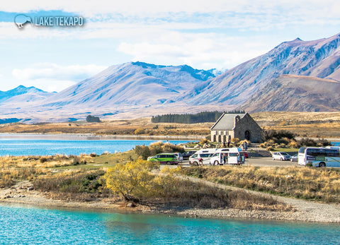 LMC094 - Church Of Good Shepherd, Lk Tekapo - Large Postcar - Postcards NZ Ltd