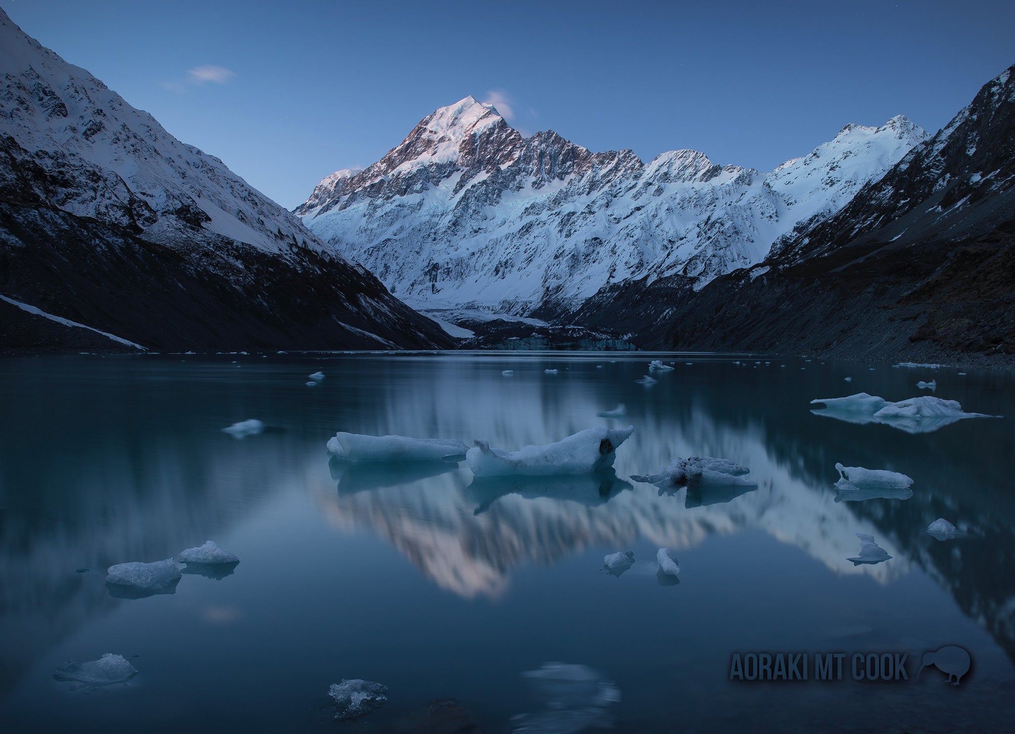 LMC195 - Mt Cook/Aoraki - Large Postcard