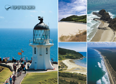 SNO781 - Lighthouse, Cape Reinga - Small Postcard