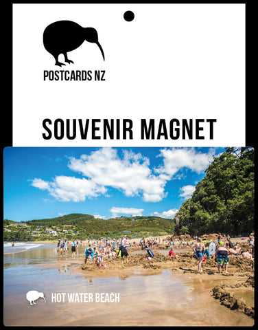 MWA123 - Hot Water Beach - Magnet - Postcards NZ Ltd