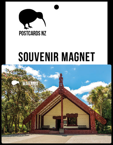 SBI151 - Maori Meeting House - Interior - Small Postcard
