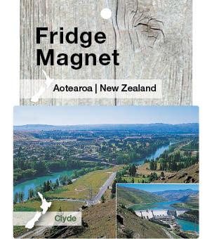 MCO5559 - Clyde - Magnet - DOUBLE UP - Postcards NZ Ltd