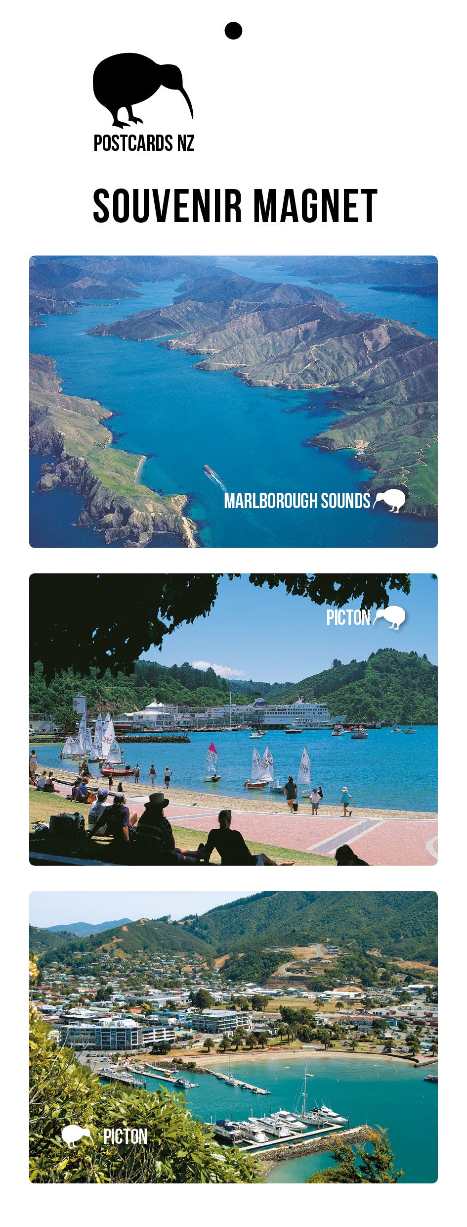 MMB5905 - Marlborough Sounds & Picton - Magnet Set