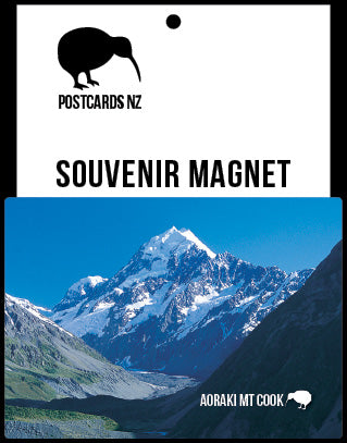MMC052 - Mt Cook/Aoraki & Hooker Valley - Magnet - Postcards NZ Ltd