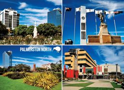 MMW274 - Palmerston North (4 View Multi) - Magnet