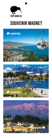 SQT807 - Queenstown Waterfront At Dusk - Small Postcard
