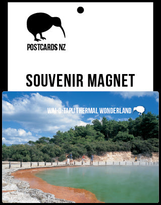 MRO215 - Wai-O-Tapu Thermal Wonderland - Champagn - Magnet - Postcards NZ Ltd