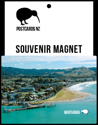 MWA121 - Whitianga And Buffalo Beach - Magnet - Postcards NZ Ltd