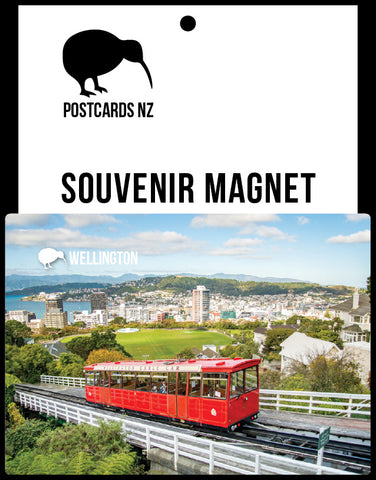 MWG256 - Wellington Cable Car - Magnet - Postcards NZ Ltd