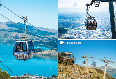 SCA332 - Christchurch Gondola - Small Postcard - Postcards NZ Ltd