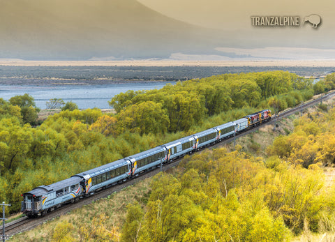 LCA044 - Tranz Alpine Express - Large Postcard - Postcards NZ Ltd