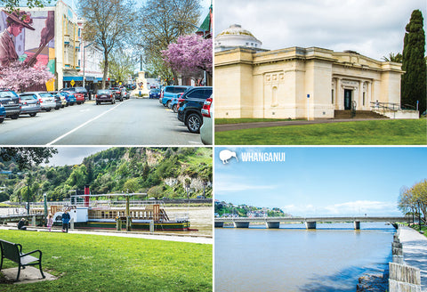 SMW1057 - Wanganui Multi - Small Postcard - Postcards NZ Ltd