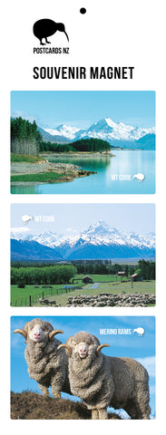 MCM5931 - Mt Cook Magnet Set 2 - Postcards NZ Ltd
