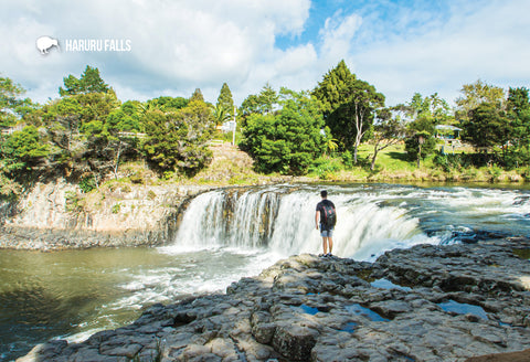 SBI156 - Haruru Falls, Paihia - Small Postcard - Postcards NZ Ltd