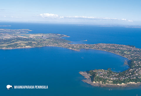 SAU105 - Whangaparaoa Peninsula, Auckland - Small Postcard - Postcards NZ Ltd