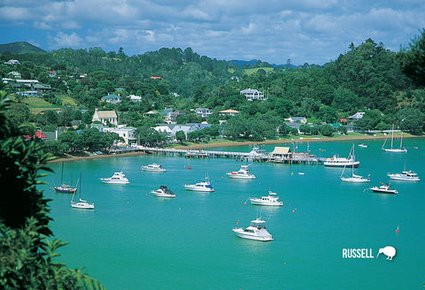 LBI024 - Bay Of Islands,  Aerial - Large Postcard