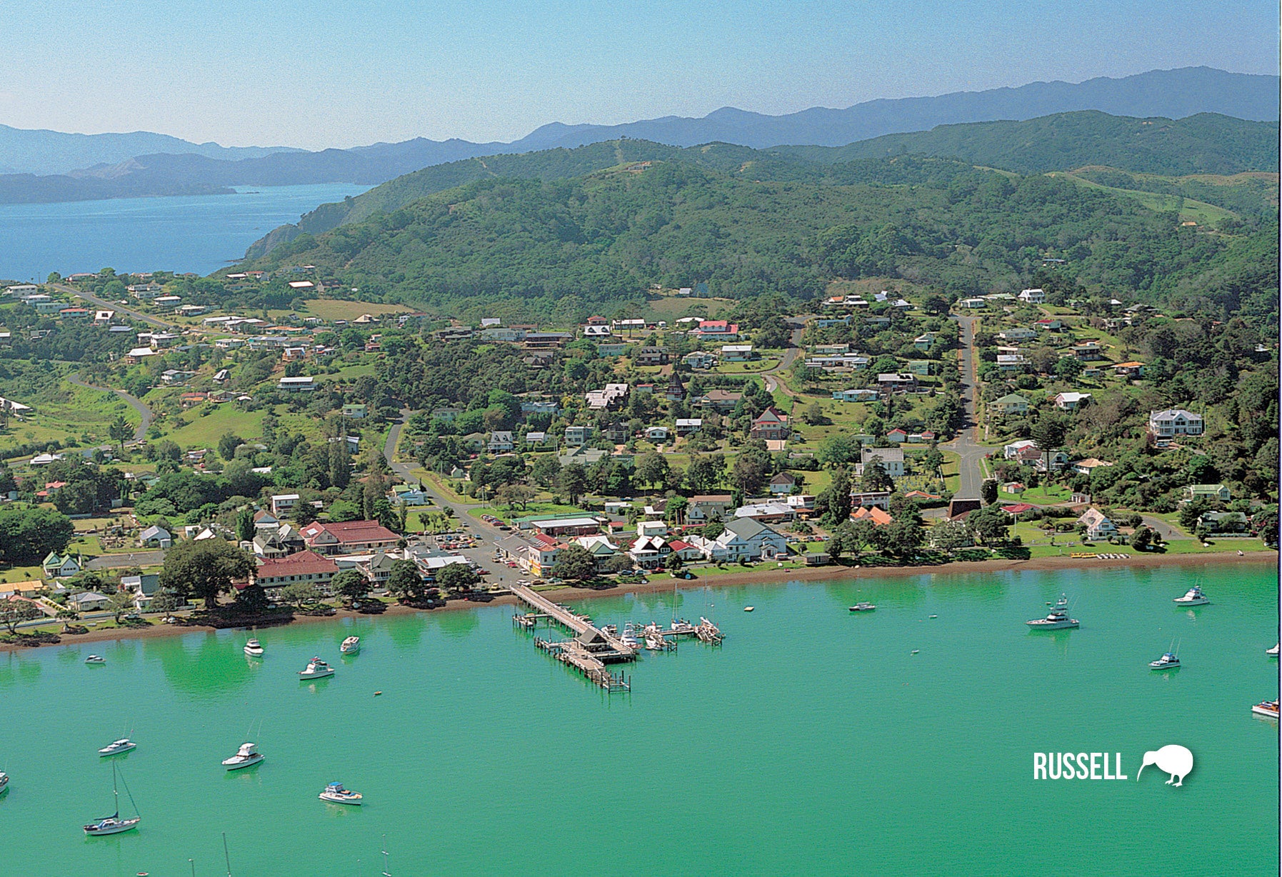SBI155 - Russell Aerial - Small Postcard