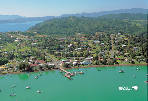 LBI029 - Paihia And Russell - Large Postcard