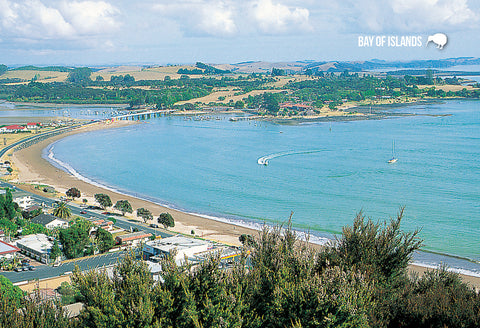 SBI161 - Paihia & Waitangi - Small Postcard - Postcards NZ Ltd