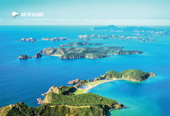 SBI174 - Bay Of Islands,  Aerial - Small Postcard - Postcards NZ Ltd
