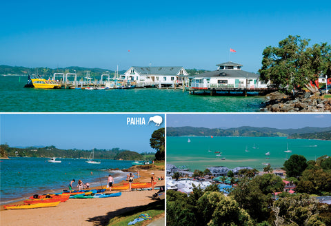 SBI188 - Paihia - Small Postcard - Postcards NZ Ltd