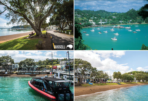 SBI174 - Bay Of Islands,  Aerial - Small Postcard