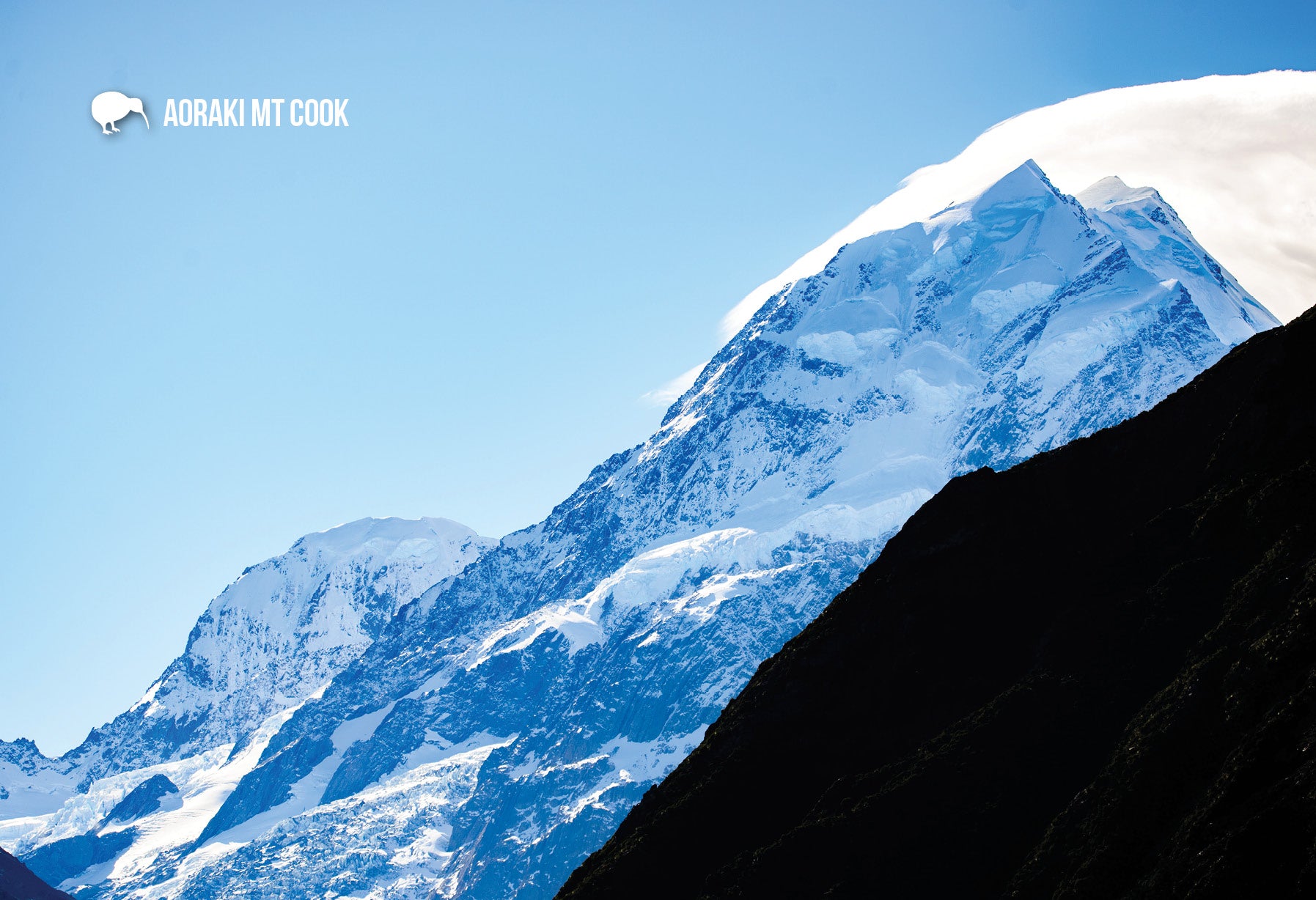 SCA1102 - Mt Cook - Small Postcard
