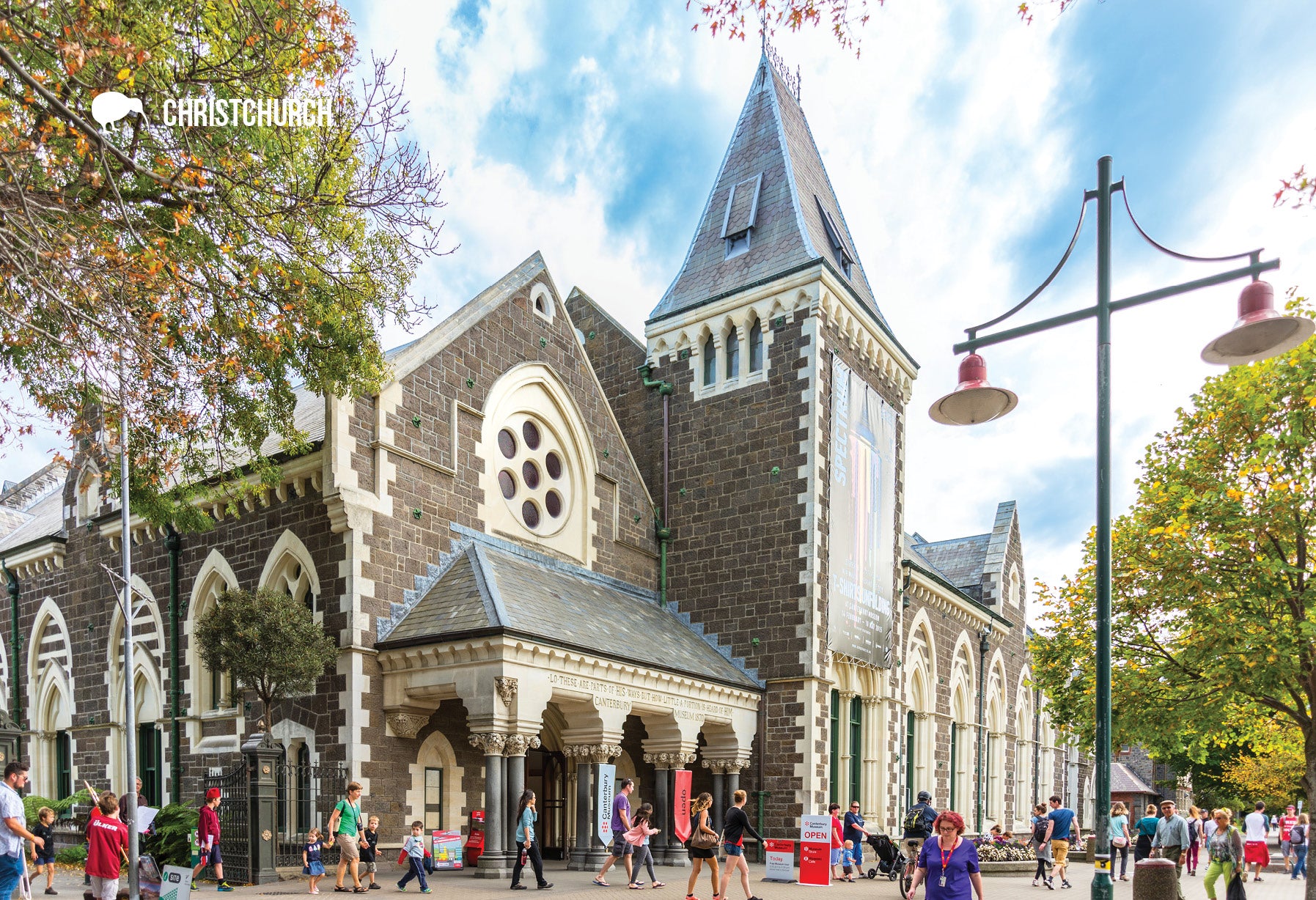 SCA277 - Canterbury Museum, Christchurch - Small Postcard