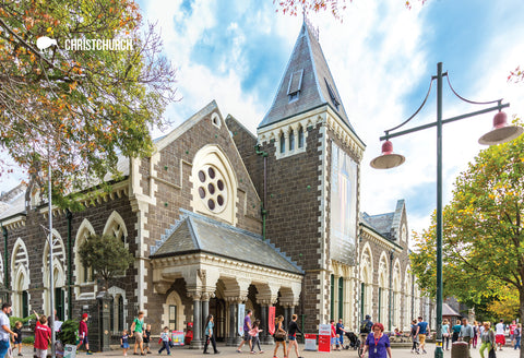 SCA277 - Canterbury Museum, Christchurch - Small Postcard - Postcards NZ Ltd