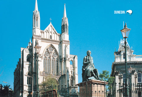 SDN428 - St Pauls Catheral Dunedn - Small Postcard - Postcards NZ Ltd