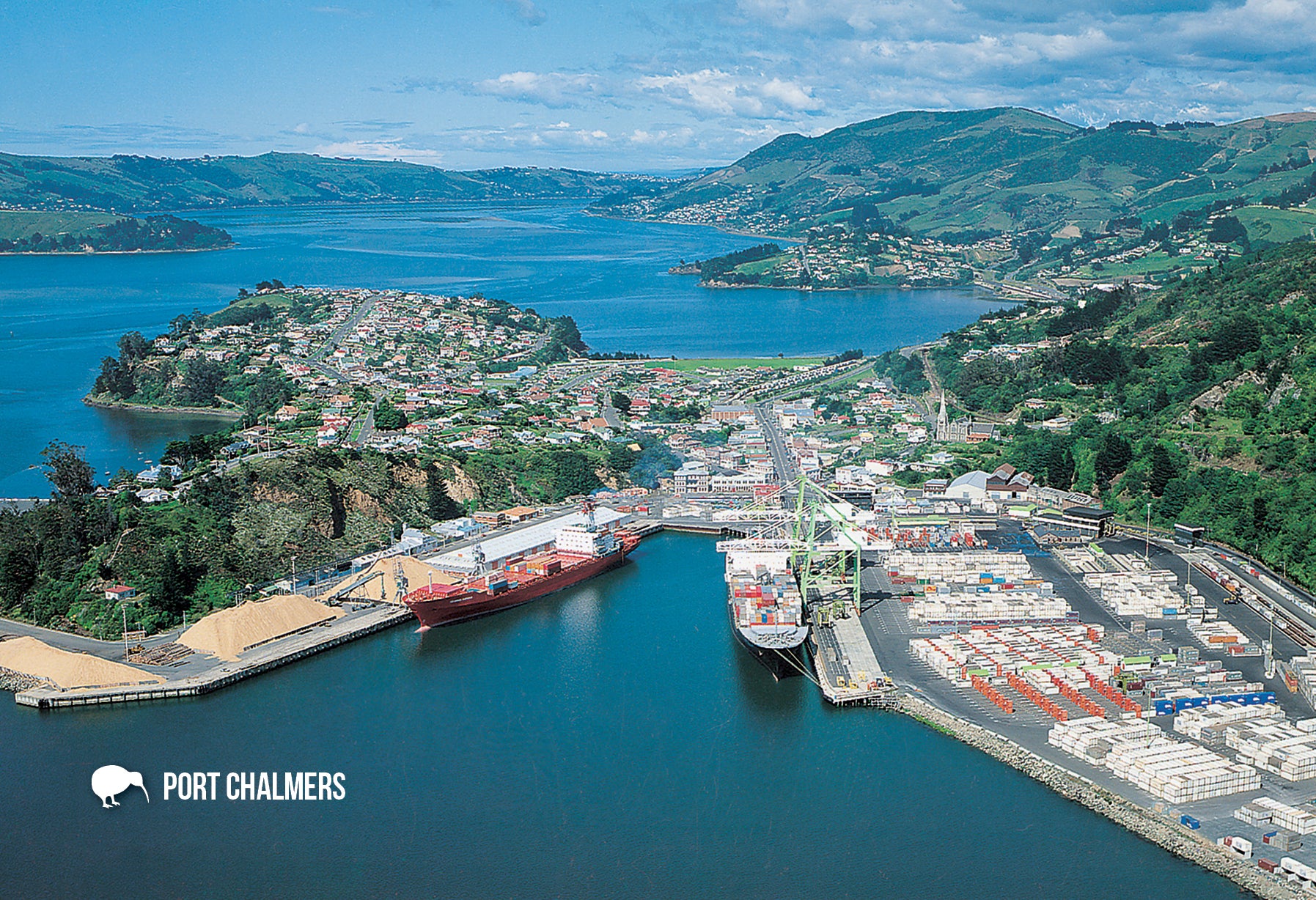 SDN463 - Port Chalmers - Small Postcard