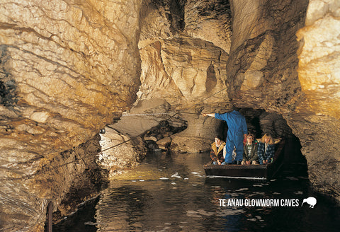 SFI43 - Te Anau-Au Caves - Small Postcard - Postcards NZ Ltd