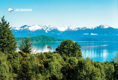 SFI674 - Manapouri & Cathedral Peaks - Small Postcard - Postcards NZ Ltd