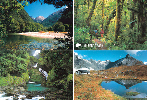 SFI1106 - Mitre Peak Reflections - Small Postcard