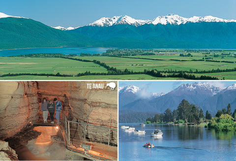 SFI70 - Te Anau Multi - Small Postcard - Postcards NZ Ltd