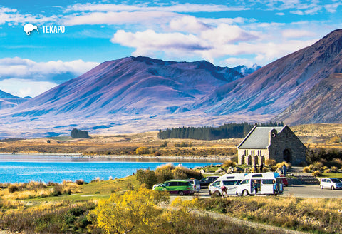 SMC362 - Church Of Good Shepherd, Lake Tekapo - Small Postc - Postcards NZ Ltd