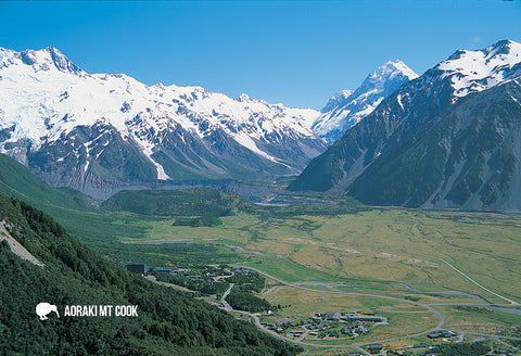 SMC366 - Mt Cook - Small Postcard - Postcards NZ Ltd