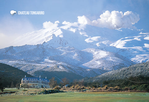 SMW930 - Chateau Tongariro - Small Postcard - Postcards NZ Ltd