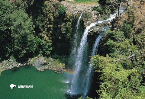 SNO706 - Whangarei Falls, Northland - Small Postcard - Postcards NZ Ltd