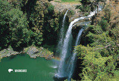SNO706 - Whangarei Falls, Northland - Small Postcard - Postcards NZ Ltd