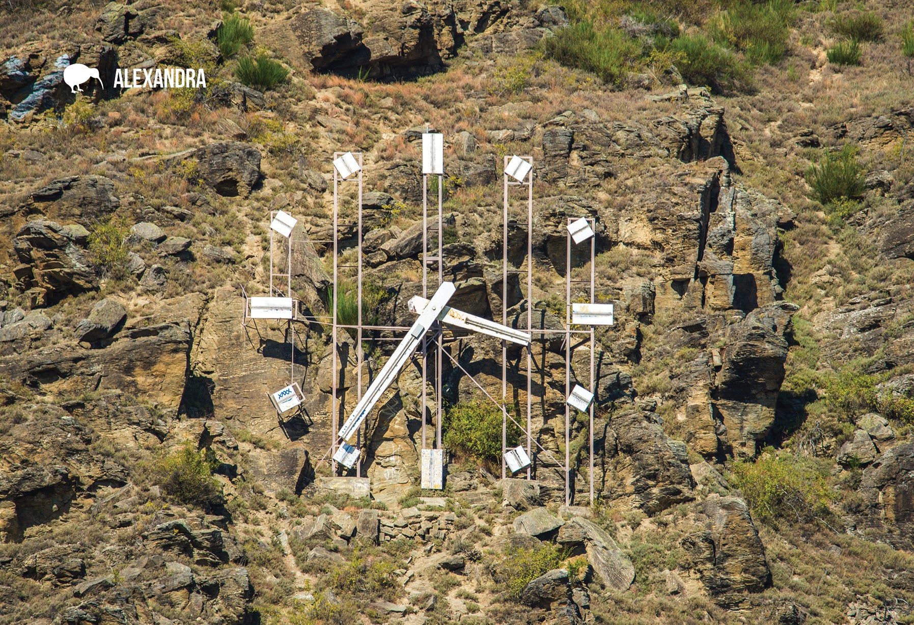 SOT388 - Alexandra Clock - Small Postcard