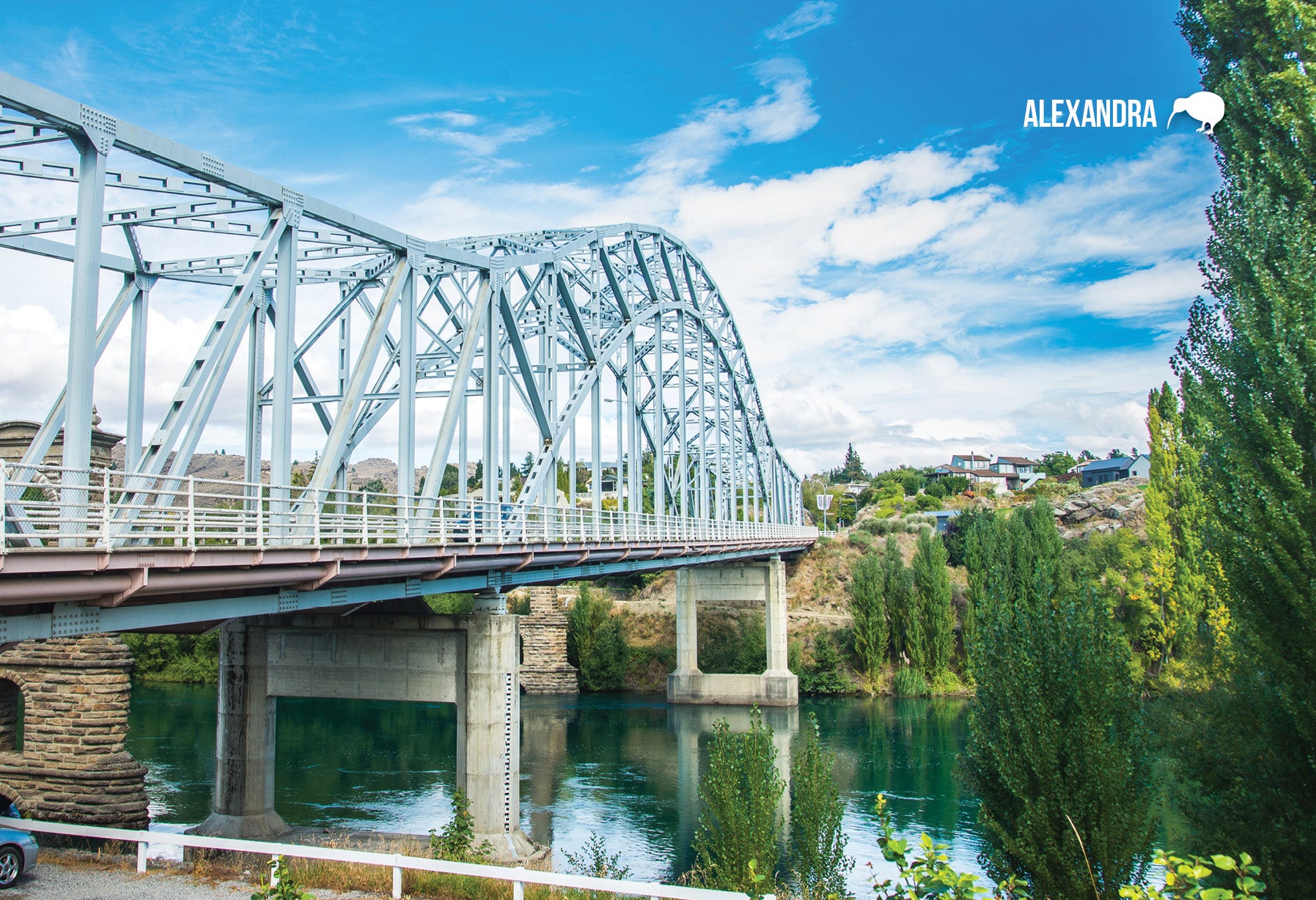 SOT390 - Alexandra Bridge - Small Postcard