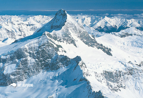 SOT396 - Mt Aspiring - Small Postcard - Postcards NZ Ltd