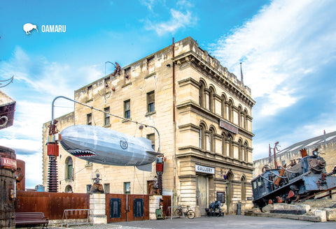 SOT771 - Steampunk HQ, Oamaru - Small Postcard - Postcards NZ Ltd