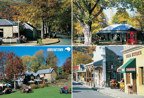 SQT857 - Downtown Queenstown - Small Postcard