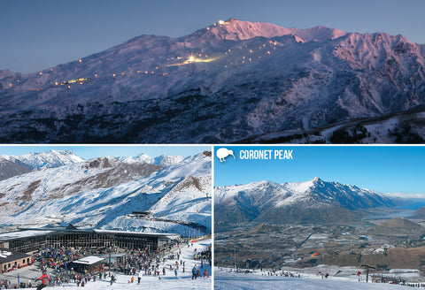 SQT862 - Coronet Peak, Queenstown - Small Postcard - Postcards NZ Ltd